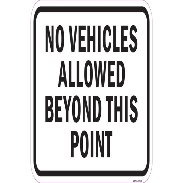 Signmission Safety Sign, 12 in Height, Aluminum, 18 in Length, 24933 A-1218-24933